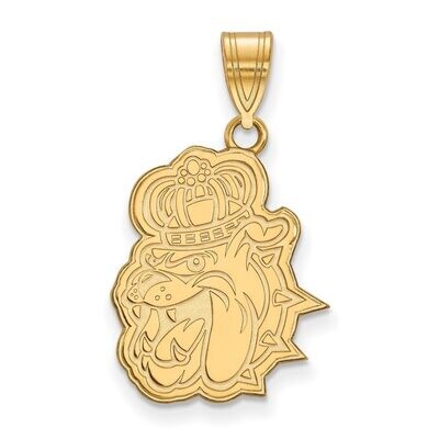 James Madison University Large Pendant Gold-plated Silver GP009JMU, MPN: GP009JMU, 886774909257