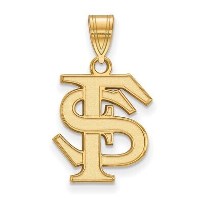 Florida State University Medium Pendant Gold-plated Silver GP003FSU, MPN: GP003FSU, 886774895383