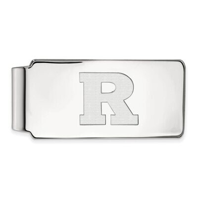 Rutgers Money Clip 14k White Gold 4W014RUT, MPN: 4W014RUT, 886774840161