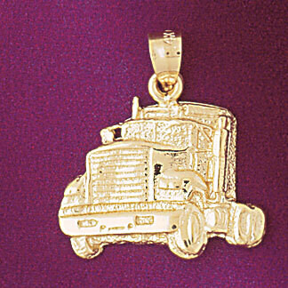 Dazzlers Jewelry Truck Pendant Necklace Charm Bracelet in Yellow, White or Rose Gold 4362, MPN: DZ-…