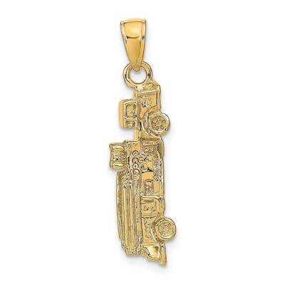 Fire Truck Pendant 14k Gold 3-D C2264, MPN: C2264, 637218015672