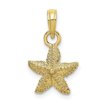 Starfish Charm 10k Gold 10K7861, MPN: 10K7861,