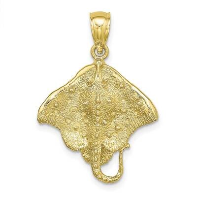 Stingray Charm 10k Gold 10K7511, MPN: 10K7511,
