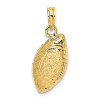 Football Charm 14k Gold K3601, MPN: K3601, 637218020287
