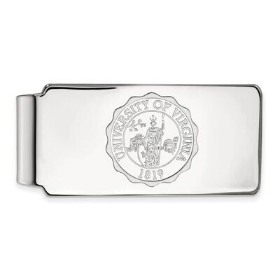 University of Virginia Money Clip Crest 14k White Gold 4W070UVA, MPN: 4W070UVA, 886774854038