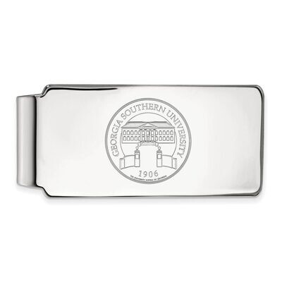 Georgia Southern University Crest Money Clip 14k White Gold 4W030GSU, MPN: 4W030GSU, 886774845951