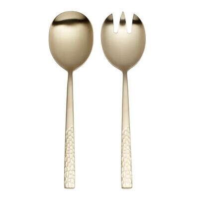 Oneida Mezze Salad Servers Gold B1082002A, MPN: B1082002A, 78737143376