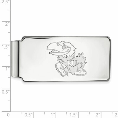 University of Kansas Money Clip - 14k White Gold 4W021UKS, MPN: 4W021UKS, 886774843117