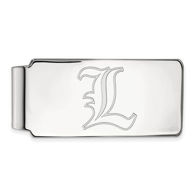 University of Louisville Money Clip 14k White Gold 4W019UL, MPN: 4W019UL, 886774842516