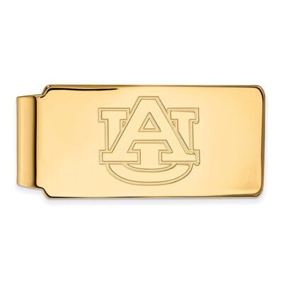 Auburn University Money Clip 14k Yellow Gold 4Y025AU, MPN: 4Y025AU, 886774877228