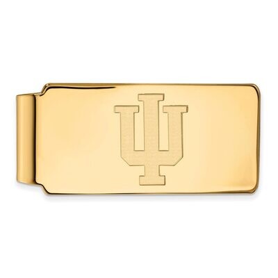 Indiana University Money Clip 14k Yellow Gold 4Y025IU, MPN: 4Y025IU, 886774877334