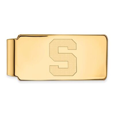 Michigan State University Money Clip 14k Yellow Gold 4Y025MIS, MPN: 4Y025MIS, 886774877372