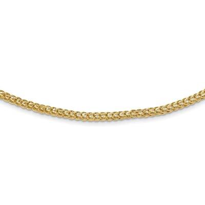 Fancy Link Necklace 18 Inch 14k Gold Polished SF2810-18, MPN: SF2810-18, 883957929088