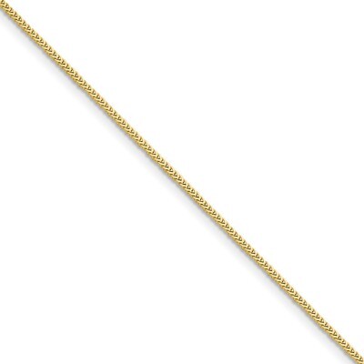 8 Inch 1.3mm Franco Chain 10k Gold 10FR040-8, MPN: 10FR040-8, 191101596988