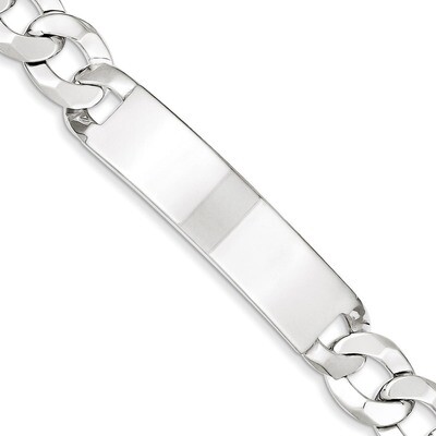 7.5 Inch ID Bracelet Sterling Silver QID202-7.5, MPN: QID202-7.5, 191101191527
