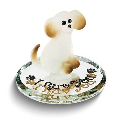 Glass Baron I RUV YOU Puppy Glass Figurine GM24969, MPN: GM24969, 708873044410