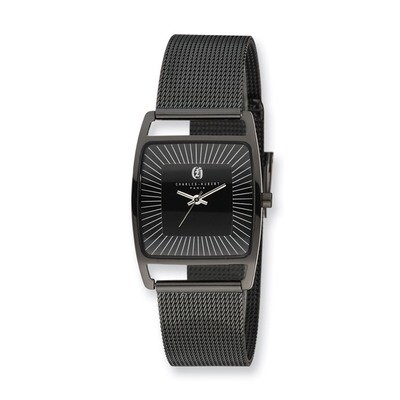 Charles Hubert Black IP-plated Stainless Steel Milanese Band Watch XWA4287, MPN: XWA4287, 848870005…