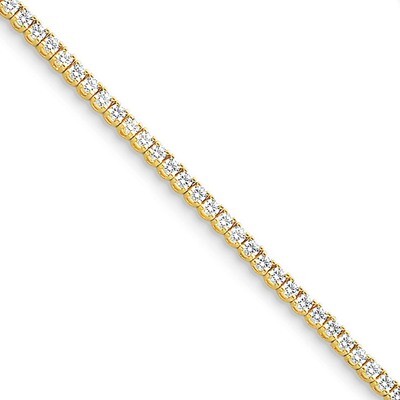 Diamond tennis bracelet 14k Gold X603AA, MPN: X603AA, 883957195629