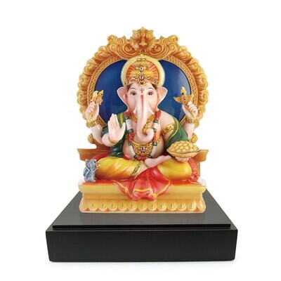 Franz Porcelain Ganesha Figurine FZ03288, MPN: FZ03288,