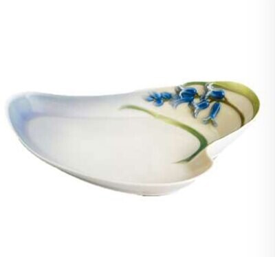 Franz Porcelain Bluebell Tray FZ01124, MPN: FZ01124,
