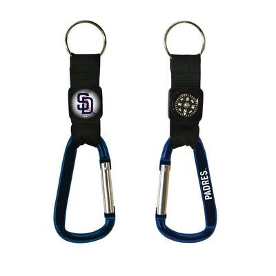MLB San Diego Padres Navi-Biner Key Ring by Rico Industries GC6294