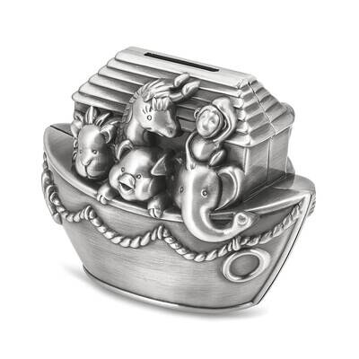 Pewter-tone Finish Noahs Ark Bank GM20997, MPN: GM20997,