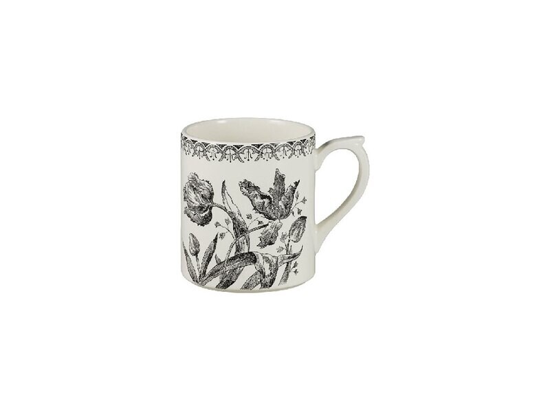 Gien Tulipes Noires Mug Large 1701CMUX48