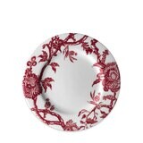 Caskata Arcadia Rimmed Salad Plate Plate Crimson SALA-W640, MPN: SALA-W640, 817325013260