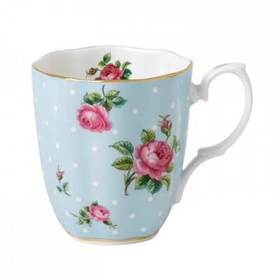 Royal Albert Polka Blue Vintage Mug, MPN: POLBLU26729, 652383751989