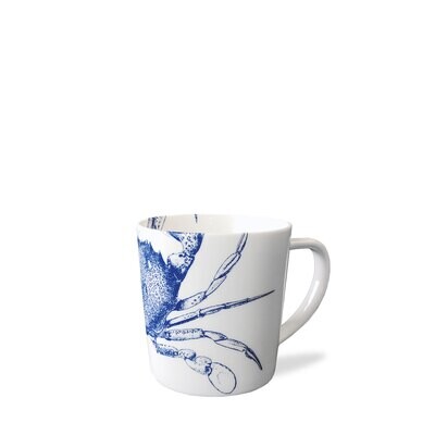 Caskata Crab Mug Blue MUGB-109, MPN: MUGB-109, 817325018227