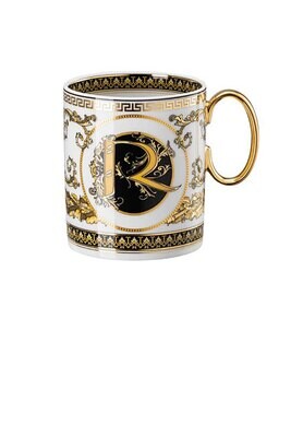 Versace Virtus Alphabet R Mug With Handle, MPN: 19335-403748-15505, 790955173859