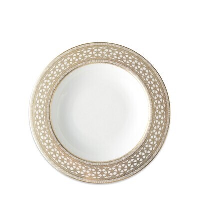 Caskata Hawthorne Gilt Rimmed Soup Bowl Gold SOUPL-314, MPN: SOUPL-314, 817325017497