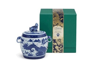 Mottahedeh Blue Canton Small Fu Dog Jar HC86V, MPN: HC86V,