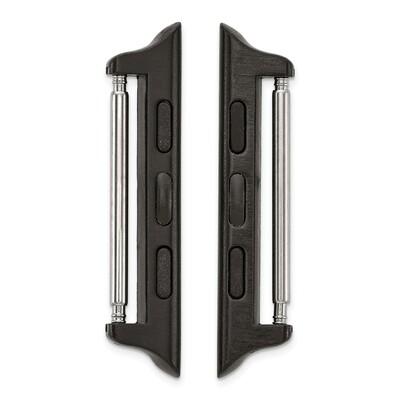 42mm Apple Watch Pair of Black Adapters Fits 24mm Watch Band  BA330-42, MPN: BA330-42,
