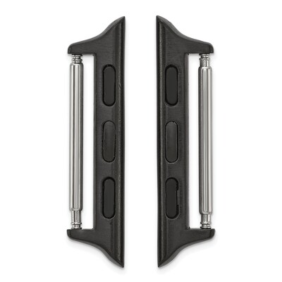 38mm Apple Watch Pair of Black Adapters Fits 20mm Watch Band  BA330-38, MPN: BA330-38,