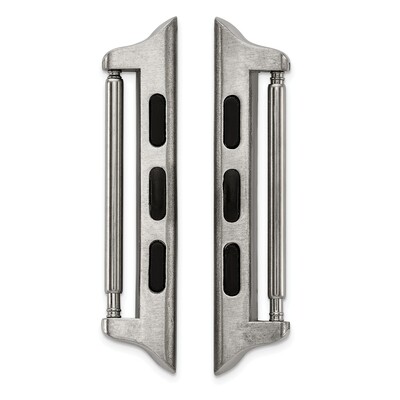42mm Apple Watch Pair of Steel Adapters Fits 24mm Watch Band  BA331-42, MPN: BA331-42,