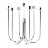 Sambonet Kyma Inox Candelabra 7 Candles Kyma Hi-Tech Stainless Steel 56226-07, MPN: 56226-07,