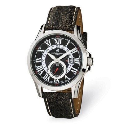 Charles Hubert Black Dial Men&#39;s Watch Stainless Steel XWA5534, MPN: XWA5534, 848870008388
