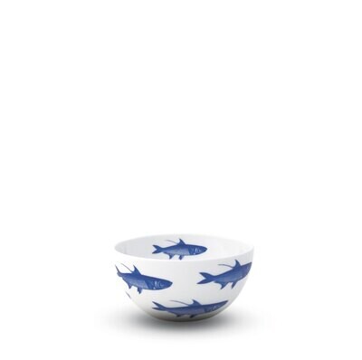 Caskata School of Fish Snack Bowl Bowl Blue SLSB-620, MPN: SLSB-620, 817325010146