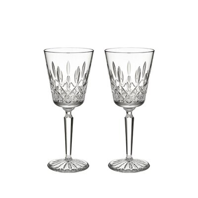 Waterford Lismore Tall Large Goblet 14 oz Set of 2 1061836, MPN: 1061836, 701587466226