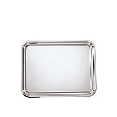 Sambonet elite rectangular tray 15 3/4 x 10 1/4 inch - 18/10 stainless steel, MPN: 56020-40, 790955…