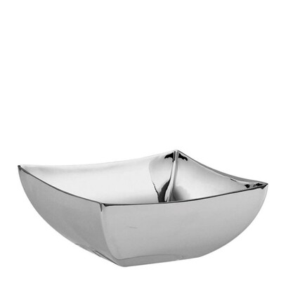 Sambonet linea q square bowl 4 3/4 x 4 3/4 inch - 18/10 stainless steel, MPN: 56527-12, 790955866683