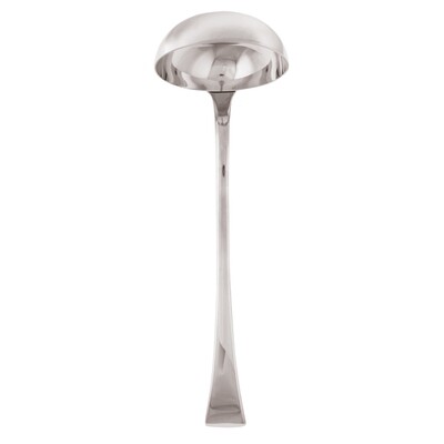 Sambonet triennale soup ladle 10 3/4 inch - silverplated on 18/10 stainless steel, MPN: 52705-40, 7…