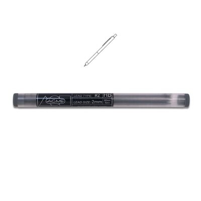 Acme Mech. Pencil Lead 0.7Mm (12 Leads Per Box) Refill #2 HB, MPN: PREFLEADBOX2