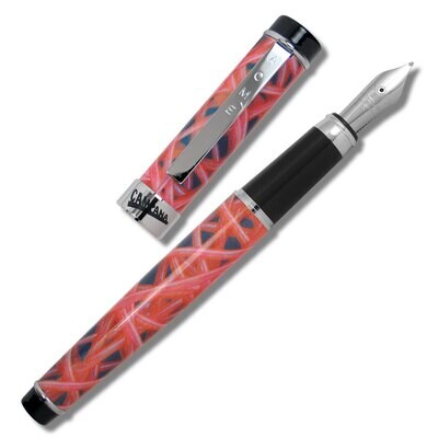 Acme Red Tube Fountain Pen, MPN: PFHC01F