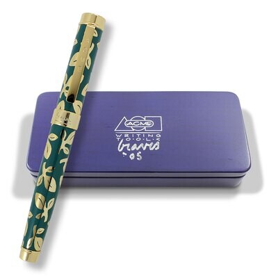 Acme Leaf Teal Signed Hybrid Roller Ball Pen P5MG17TLRAES, MPN: P5MG17TLRAES