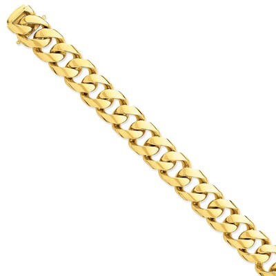 16.15mm Polished Fancy Link Chain 24 Inch 14k Gold LK472-24, MPN: LK472-24, 191101180712