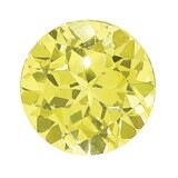 Created Sapphire Yellow 2.5mm Round Gemstone CS-0250-RDF-YE, MPN: CS-0250-RDF-YE, 883957997407