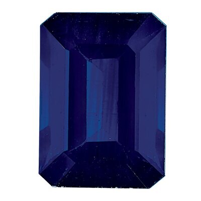 Sapphire Blue 7X5mm Emerald Cut A Quality Gemstone SA-0705-OCE-BL-A, MPN: SA-0705-OCE-BL-A,