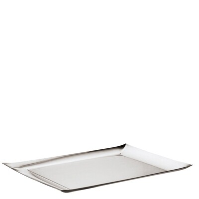 Sambonet linea q rectangular tray 16 7/8 x 11 inch - 18/10 stainless steel, MPN: 56520-43, 79095588…